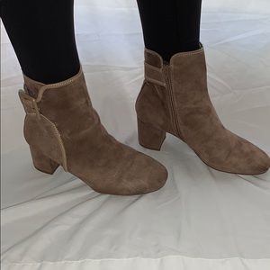 New (worn once) White Mountain booties.